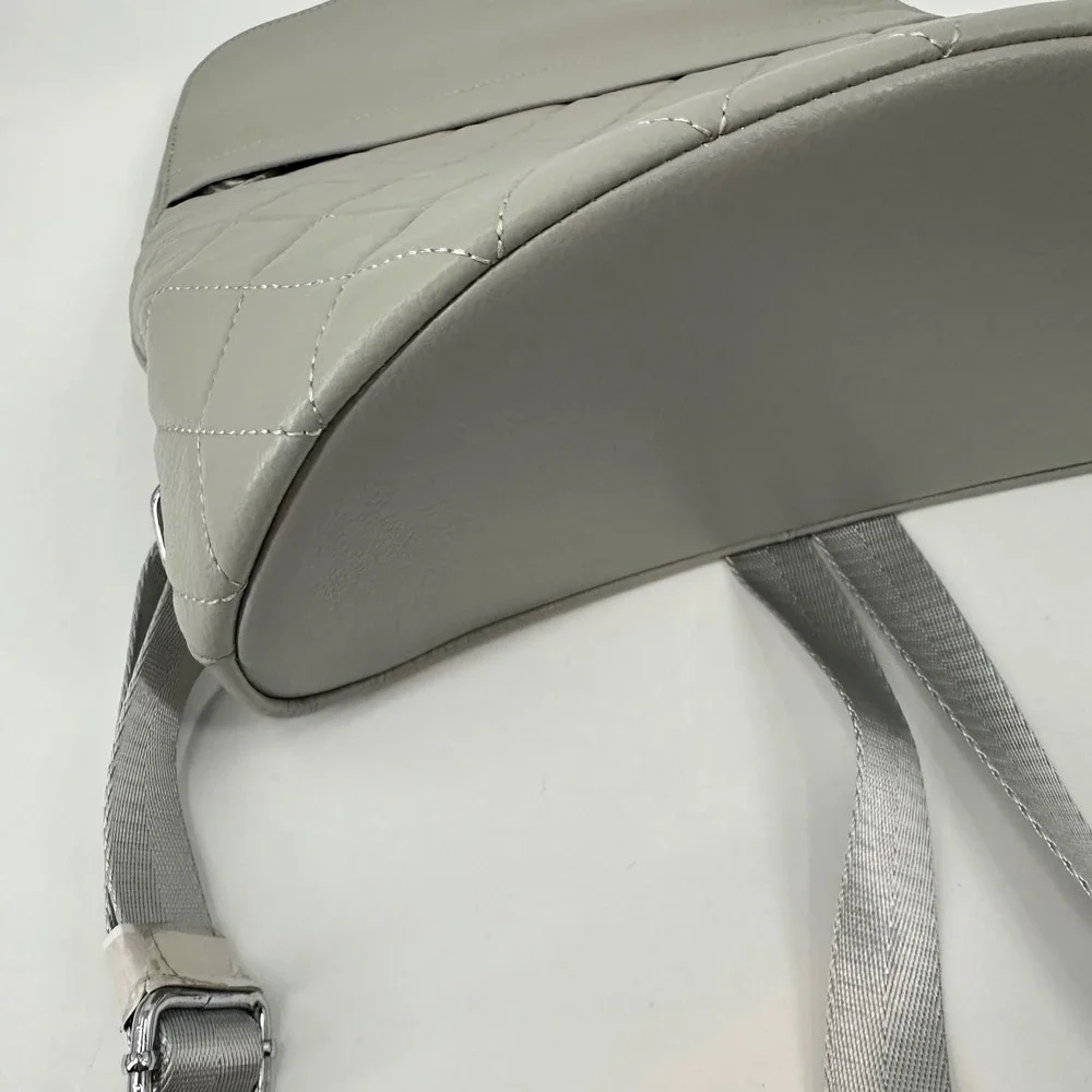 BOSTANTEN Quilted Leather Backpack Travel Bag Purse‎ Handbag Zip Top Adjustable